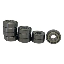Kit 10 Peças Micro Rolamentos 608 Zz C3 8x22x7 Ventilador Foto mini 2