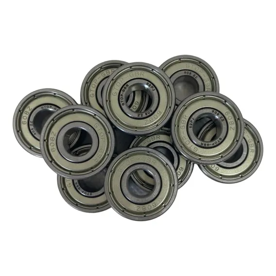 Kit 10 Peças Micro Rolamentos 608 Zz C3 8x22x7 Ventilador Foto 1