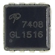 Kit 10 Peças Transistor Mosfet Nc 30v 18a Qfn8 Aon7408 Foto mini  2