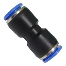 Kit 10 Peças União Engate Rapido Emenda Pneumatica 3/8 Foto  mini 1