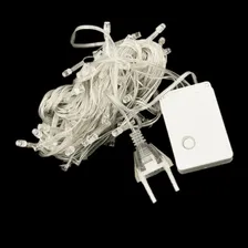 Kit 10 Pisca Pisca 100 Leds Multifunção Árvore Natal Luzes Branco Quente 110v Foto mini  2