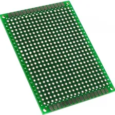 Kit 10 Placa Circuito Impresso Dupla Face Ilhada 7x9cm Pcb Foto mini 2