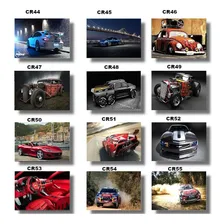 Kit 10 Placas Quadros Decorativos 29x40cm Tema Carros 2 Foto mini  3