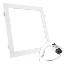 Kit 10 Plafon Embutir Luminaria Quadrado Led 6w 6000k Foto mini 2