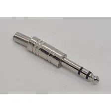 Kit 10 Plug / Conector P10 Stereo Mola Metal Foto mini 1