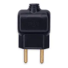 Kit 10 Plug Macho 20a 2p Pino Pensa Para Maquina Ilumi Foto mini 3
