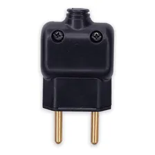 Kit 10 Plug Macho 20a 2p Pino Pensa Para Maquina Ilumi Foto mini 2
