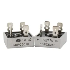 Kit 10 Ponte Retificadora Kbpc5010 50a 1000v, Kbpc 5010 Foto mini 4