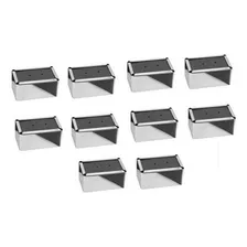 Kit 10 Porta Guardanapo Aço Inox Papel 16x14 Deitado H3a Foto mini 1