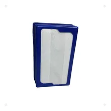 Kit 10 Porta Guardanapo Plus Azul Prático Foto mini  3