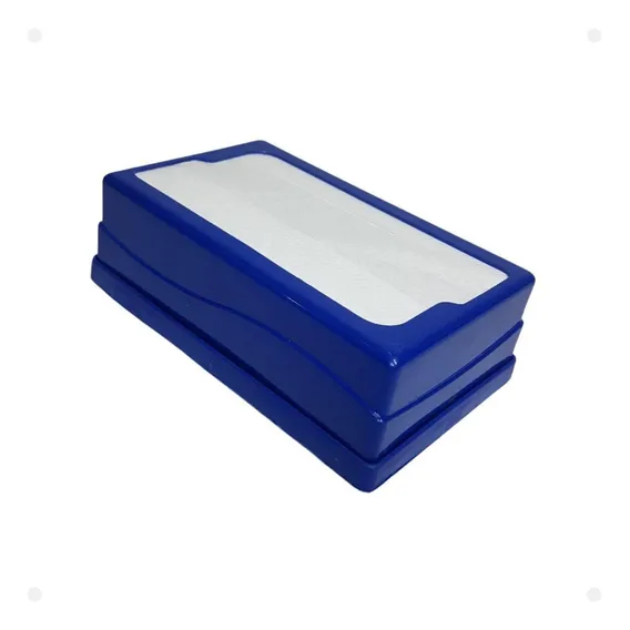 Kit 10 Porta Guardanapo Plus Azul Prático Foto 1
