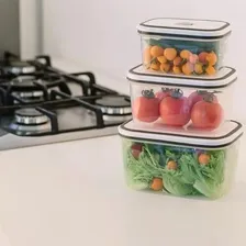 Kit 10 Potes Electrolux Herméticos Para Freezer E Microondas Foto mini 4