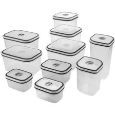 Kit 10 Potes Electrolux Herméticos Para Freezer E Microondas Foto mini 1