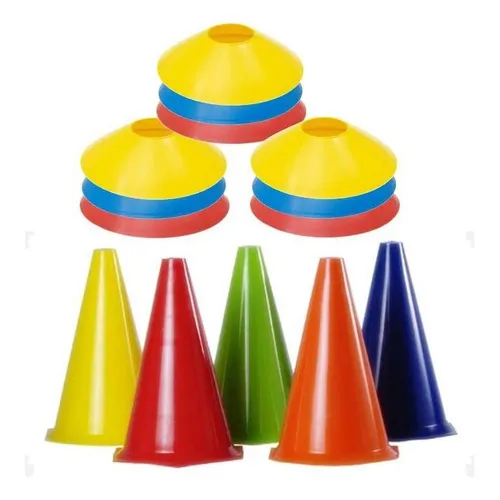 Kit 10 Prato Demarcatorio Chinesinho 5 Cone 24 Cm Foto 1