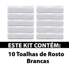 Kit 10 Prisma Toalhas De Rosto 50x80 Dohler Branca Foto mini 2