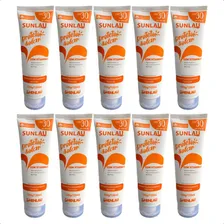 Kit 10 Protetor Solar Uv Fps 30 Vitamina E Profissional 120g Foto  mini 1