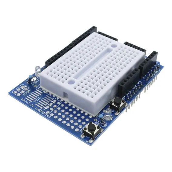 Kit 10 Protoshield + Mini Protoboard Para Arduino Foto 1