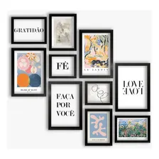 Kit 10 Quadros Decorativos Expressive Prints Monet Foto  mini 1