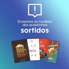 Kit 10 Quadros Placas Decorativas Bar Cerveja Area Gourmet Frases Bebidas Foto mini 2