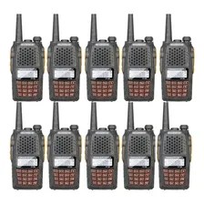 Kit 10 Radio Ht Walk Talk Dual Band Uhf Vhf Fm Baofeng Uv6r Foto  mini 1