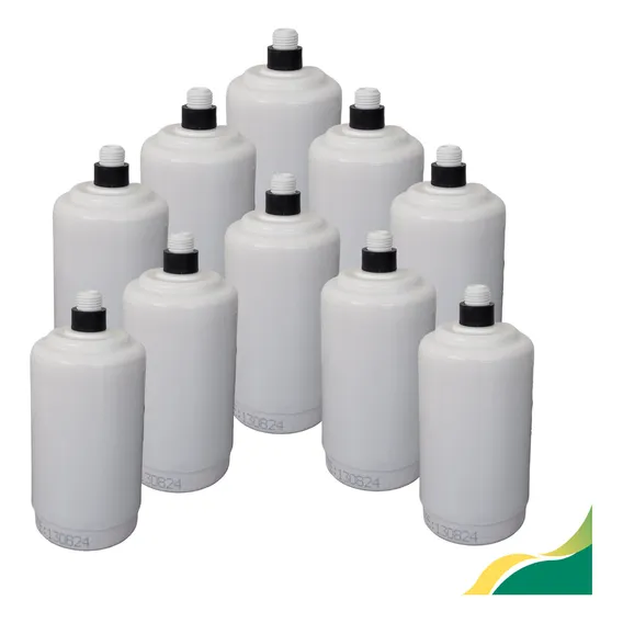 Kit 10 Refil De Torneira Universal Cor Branco Foto 1