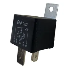 Kit 10 Rele Auxiliar Universal 12v 70a 4 Terminais Suporte Foto mini 2