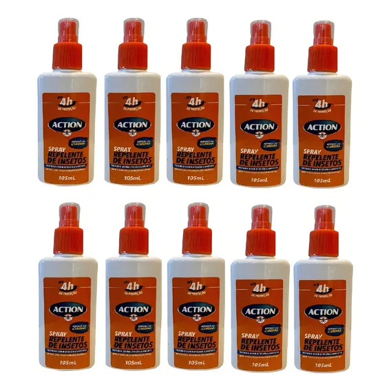Kit 10 Repelente Insetos Proteção Mosquito Dengue Icaridina Foto 1