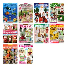 Kit 10 Revistas Amigurumis Bichinhos CrochĂȘ Foto mini 1