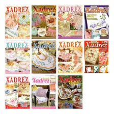 Kit 10 Revistas Bordado Tecido Ponto Xadrez & Crochê Foto mini 1