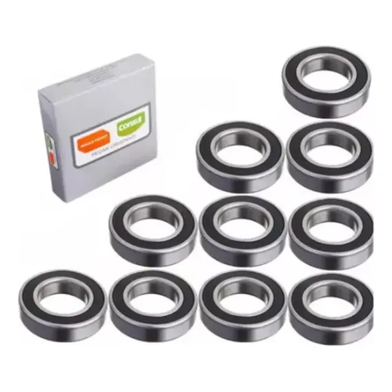 Kit 10 Rolamento 6006 2rs Brastemp/consul W10897149 Foto 1