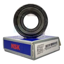 Kit 10 Rolamentos 6202 Nsk Zz C3 - 15x35x11(mm) Foto mini 3