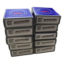 Kit 10 Rolamentos Nsk 6001 Ddu C3 Primeira Linha 12x28x8 Cor Preto Foto mini 1