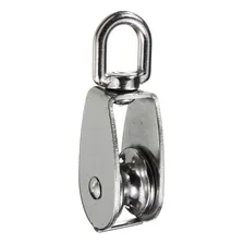 Kit 10 Roldana Polia Moitão M20 Aço Inox Rede Pesca Espinhel Foto mini 3
