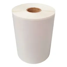 Kit 10 Rolo Etiqueta Couche 100x90 Elgin, L42, Argox, Zebra Cor Branco Foto mini 2