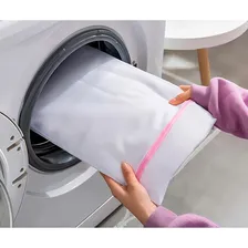 Kit 10 Saco Lavar Roupas Máquina 30x40 Delicadas Com Zíper Foto mini  3