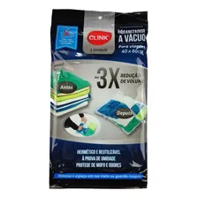 Kit 10 Saco Vácuo Protetor Organizador Roupa Edredom 40x60cm Foto mini 2