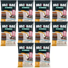 Kit 10 Saco Vácuo Vac Bag Ordene Grande 55x90 Protetor Roupa Foto mini 1