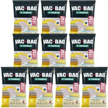 Kit 10 Saco Vácuo Vac Bag Ordene Médio 45x65 Protetor Roupas Foto mini 1