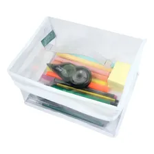 Kit 10 Saquinho Organizador Brinquedo ZĂper Multiuso Viagem Foto mini 1