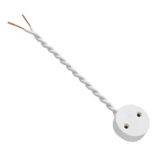 Kit 10 Soquete Tomadinha Rabicho Lâmpada Led Tube T8 10 12 Foto mini  2