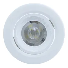 Kit 10 Spot Embutir Redondo Led 3w Bivolt 6000k Branco Frio Foto mini 1