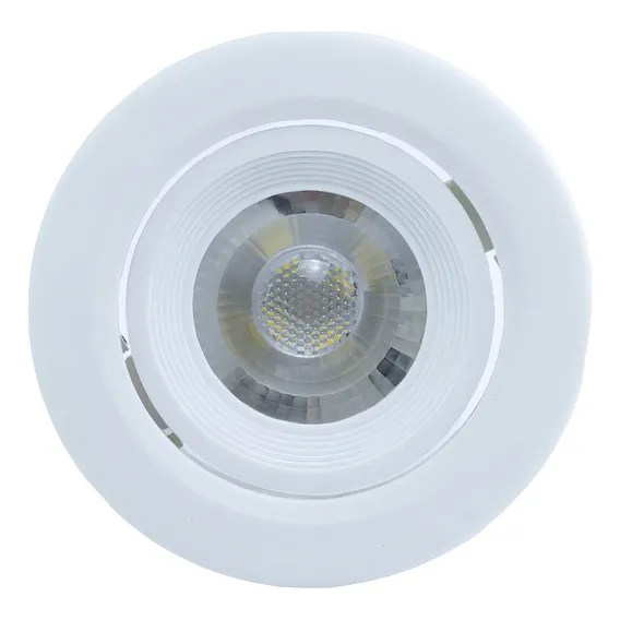 Kit 10 Spot Embutir Redondo Led 3w Bivolt 6000k Branco Frio Foto 1
