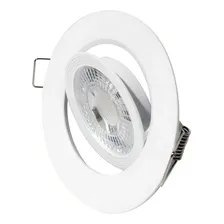 Kit 10 Spot Led 7w 3000k Branco Quente Redondo Direcionavel Foto mini  3