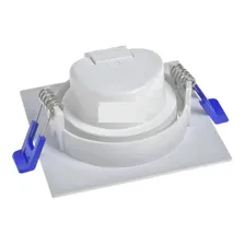 Kit 10 Spot Led Cob Embutir Quadrado Bivolt Branco Frio 7w Estrutura Branco-frio 110v/220v (bivolt) Foto mini  3