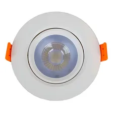 Kit 10 Spot Led Dicr贸ica Embutir Redondo 12w Branco Frio Estrutura Branco-frio 110v/220v Foto mini 1