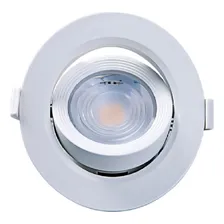 Kit 10 Spot Led Dicr贸ica Embutir Redondo 5w Branco Quente Cor Branco Quente Voltagem 110v/220v Foto mini 3