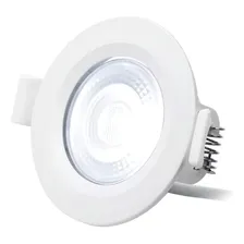 Kit 10 Spot Led Direcionável Redondo 3000k Branco Quente 3w 110v/220v Foto mini 3