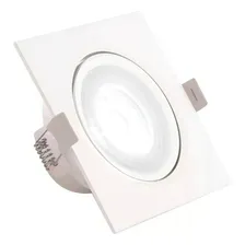 Kit 10 Spot Quadrado Smd Led 5w Direcionavel Embutir Foto mini 3