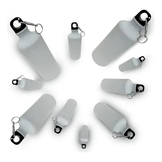 Kit 10 Squeezes Branca Para Sublimação Live 600ml Cor Branco Foto 1