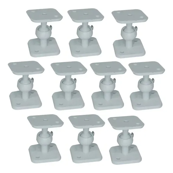 Kit 10 Suporte Articulado Universal P Sensor Infra Vermelho Cor Branco Foto 1